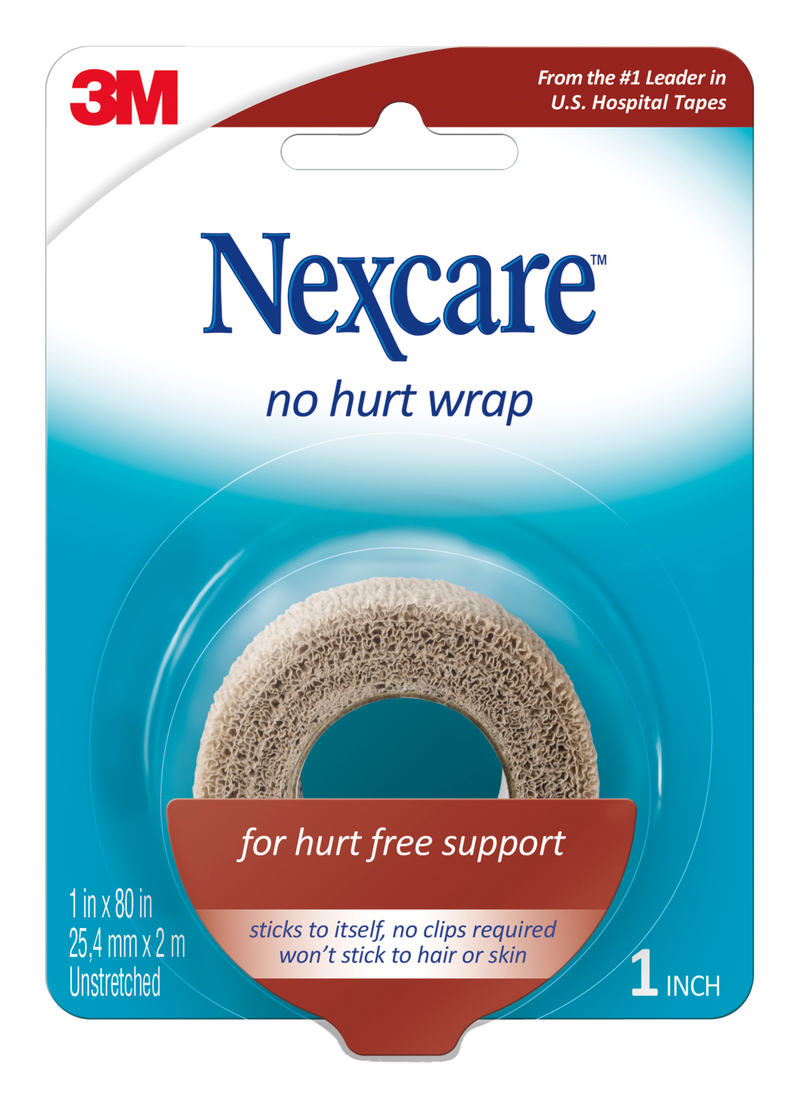Nexcare No Hurt Wrap 25mm X 2m