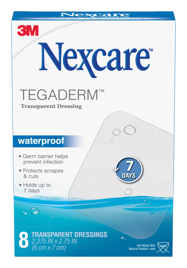 Nexcare Tegaderm Waterproof Dressing  8/Box
