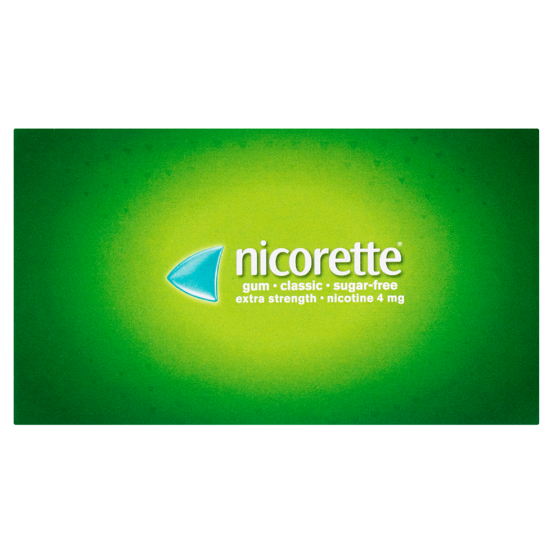 Nicorette Quit Smoking Extra Strength Nicotine Gum Classic 150 Pack