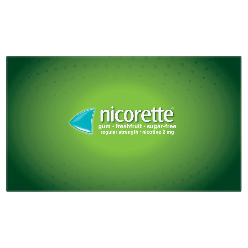 Nicorette Nicotine Gum Freshfruit 2mg 150 Pieces