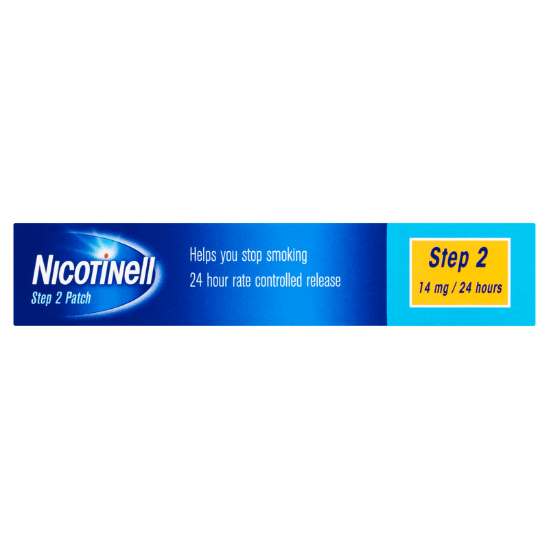 Nicotinell Stop Smoking Step 2 Patch 14mg 7 Pack