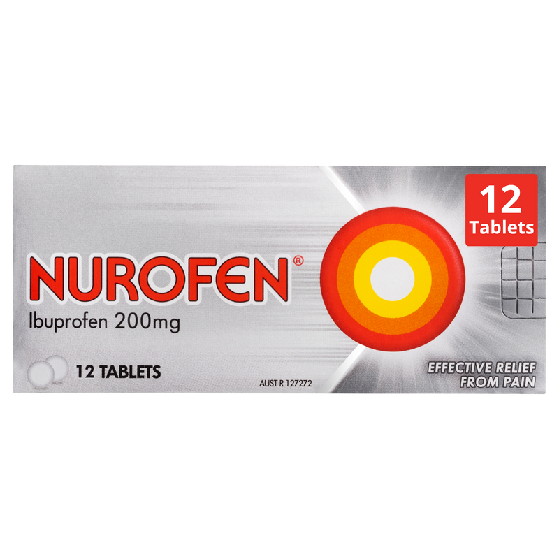 Nurofen Ibuprofen 12 Tablets