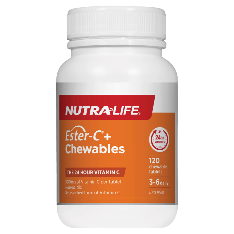 Nutra-Life Ester-C 500MG Chewables 120t