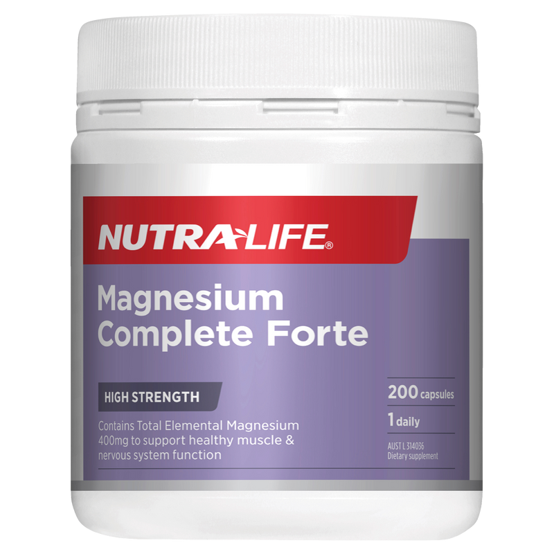 Nutra-Life  Magnesium Complete Forte 200 Capsules