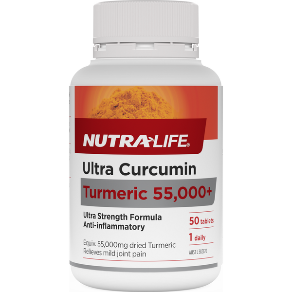 Nutra-Life Ultra Curcumin Turmeric 55,000+ 50T