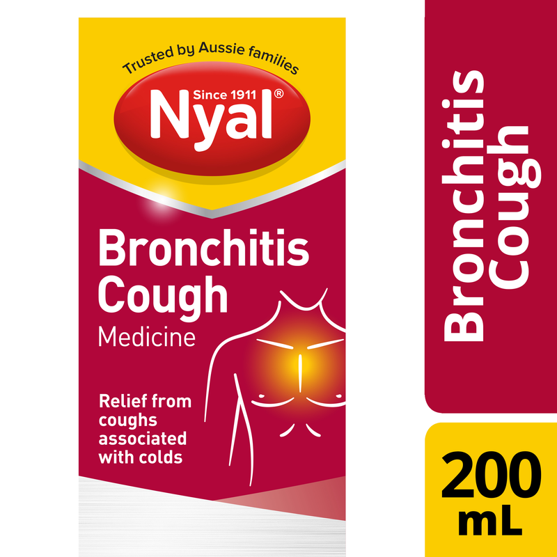 Nyal Bronchitis Cough Medicine 200mL
