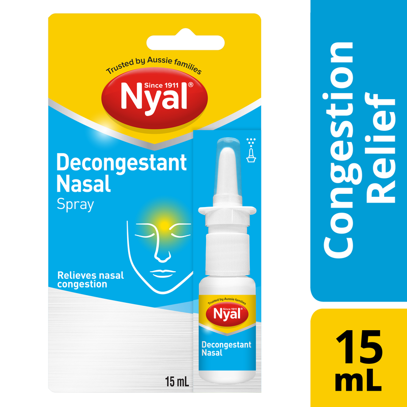 Nyal Decongestant Nasal Spray Non-Drowsy 15mL