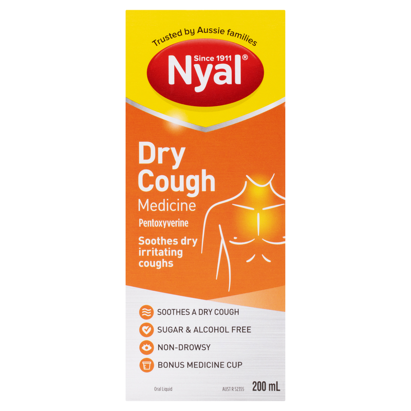 Nyal Dry Cough Medicine 200mL
