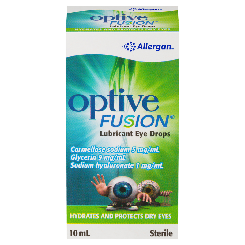 Optive Fusion Lubricant Eye Drops 10ml