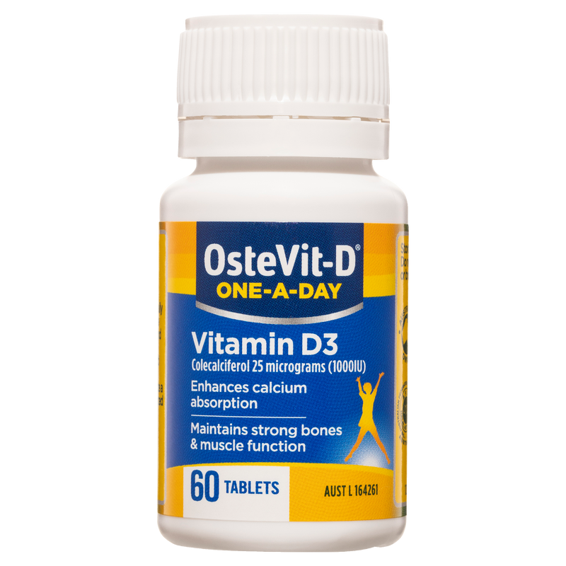 OsteVit-D One-A-Day Vitamin D3 60 Tablets