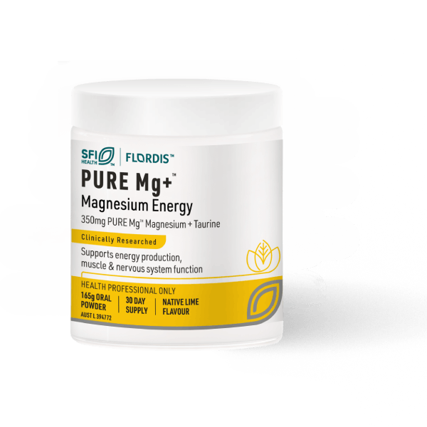 Flordis Pure Mg+ Magnesium Energy Powder 165g