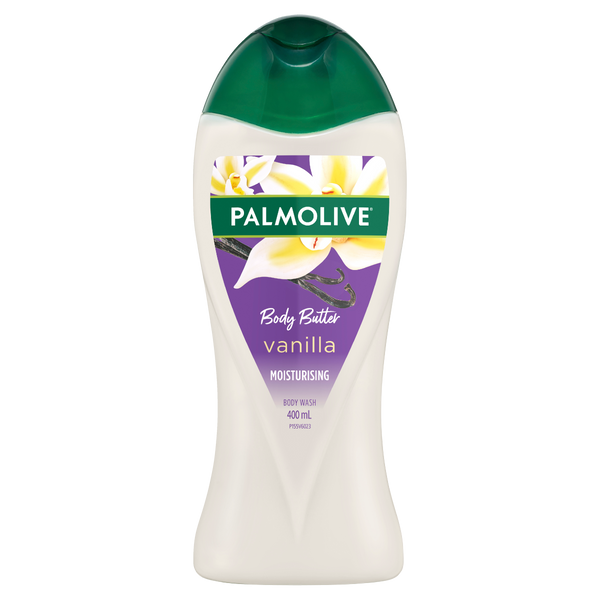 Palmolive Body Butter Vanilla Moisturising Body Wash 400ml