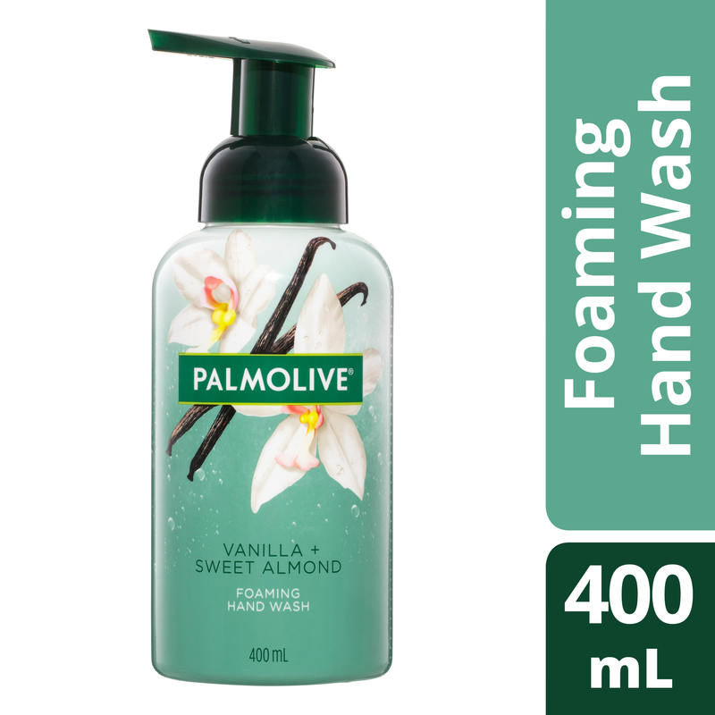 Palmolive Foaming Hand Wash Soap Vanilla & Sweet Almond 400ml