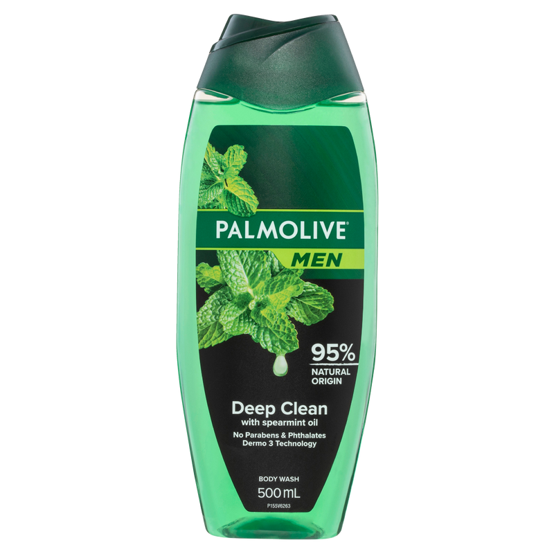 Palmolive Men Body Wash Active with Sea Minerals Shower Gel 500ml