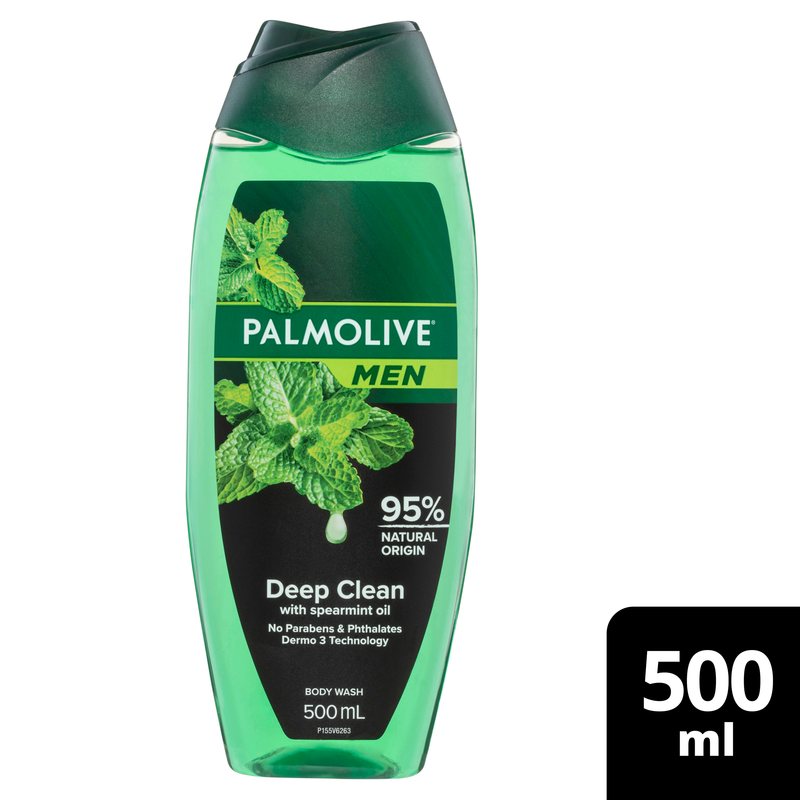 Palmolive Men Body Wash Active with Sea Minerals Shower Gel 500ml
