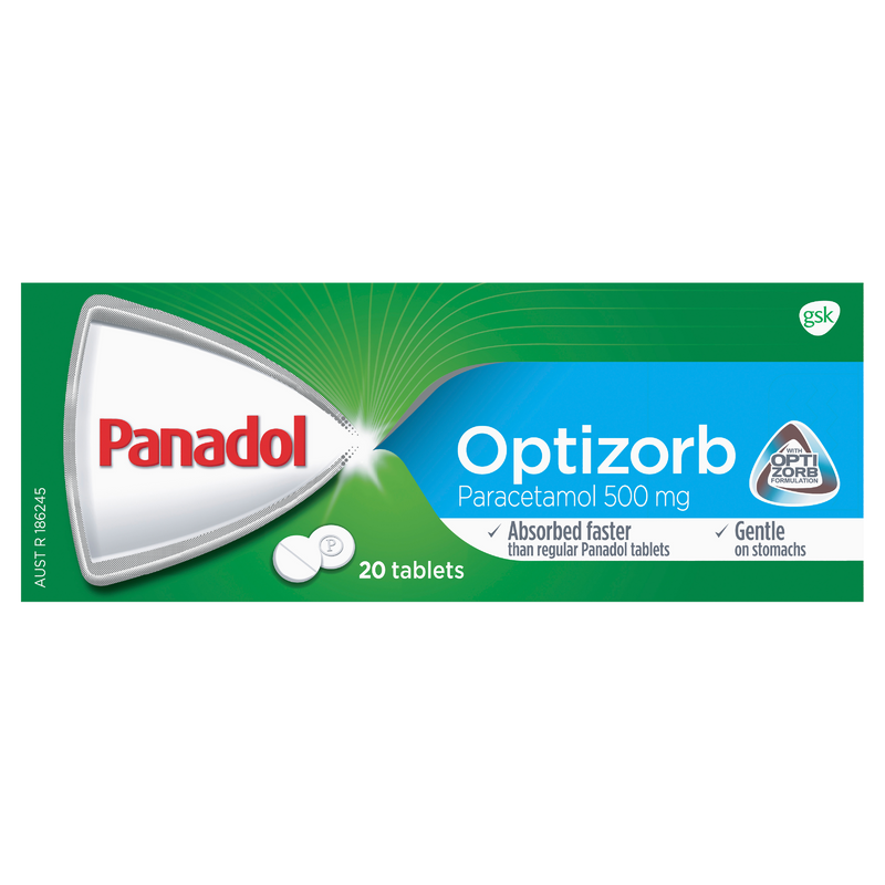 Panadol Optizorb 20 Tablets