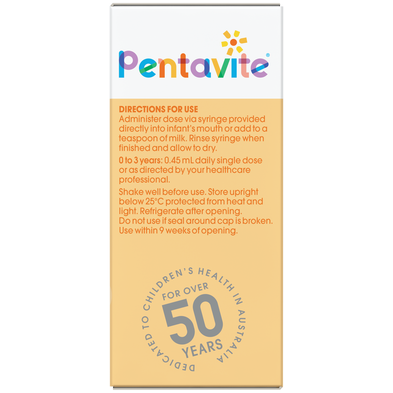 Pentavite Multivitamin Liquid for Infants 30mL