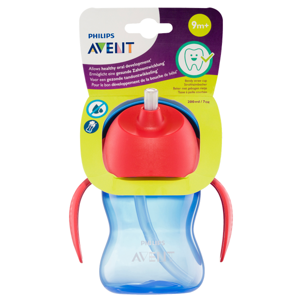 Philips Avent Bendy Straw Cup 9m+ 200ml