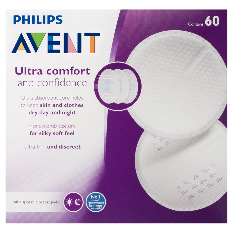 Philips Avent Ultra Comfort Disposable Breast Pads 60 Pack