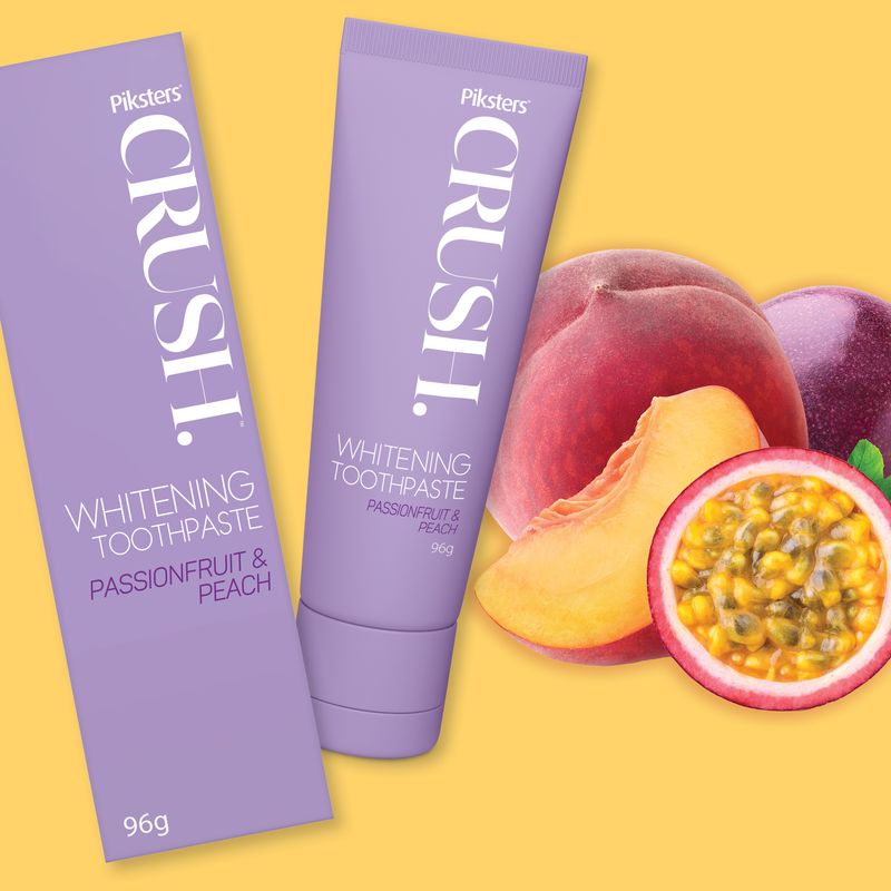 Piksters Crush Whitening Toothpaste Passionfruit & Peach 96g