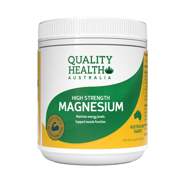 Quality Health High Strength Magnesium 100 Tablets