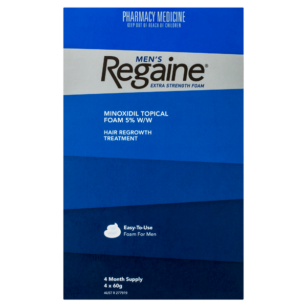 Regaine Men's Extra Strength Foam 4 x 60g
