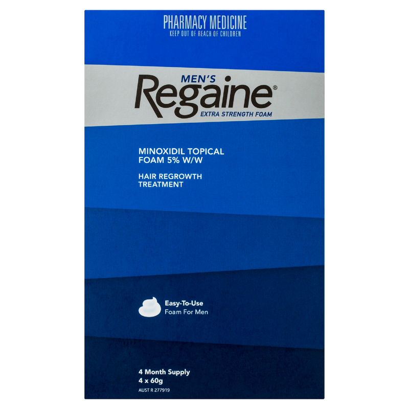 Regaine Men's Extra Strength Foam 4 x 60g