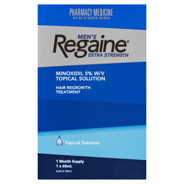 Regaine Men's Extra Strength Minoxidil Hair Regrowth Treatment 60ml