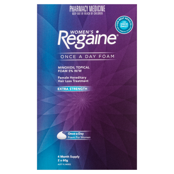 Regaine Women's Extra Strength Foam 2 x 60g
