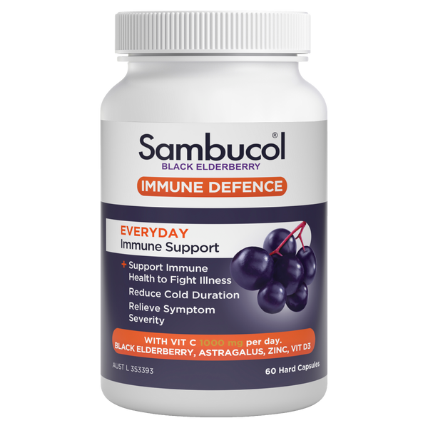 Sambucol Immune Defence Everyday Support 60 Capsules