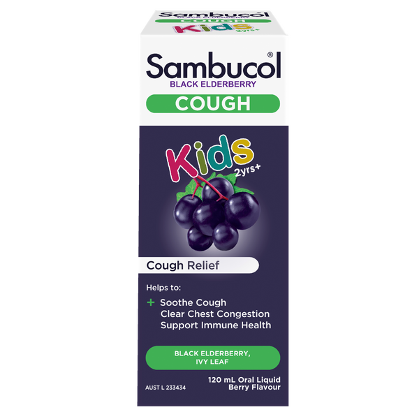 Sambucol Cough Kids Cough Relief 120ml