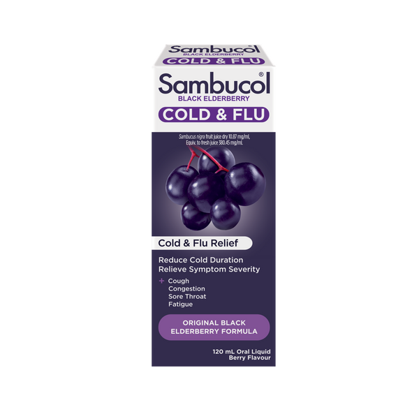 Sambucol Cold & Flu Relief 120ml
