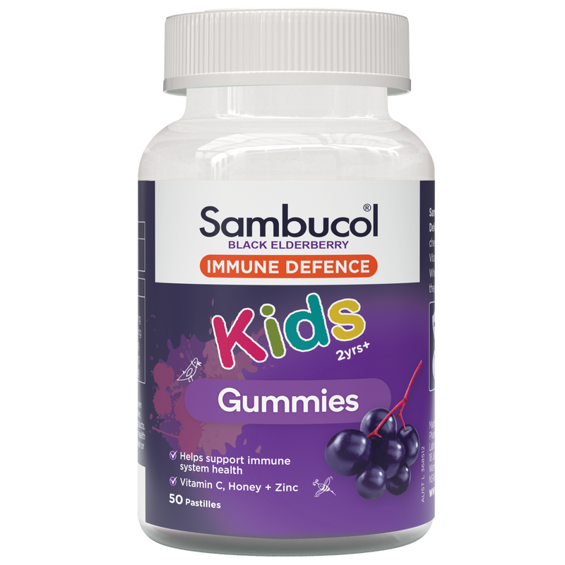 Sambucol Immune Defence Kids Gummies 50 Pastilles