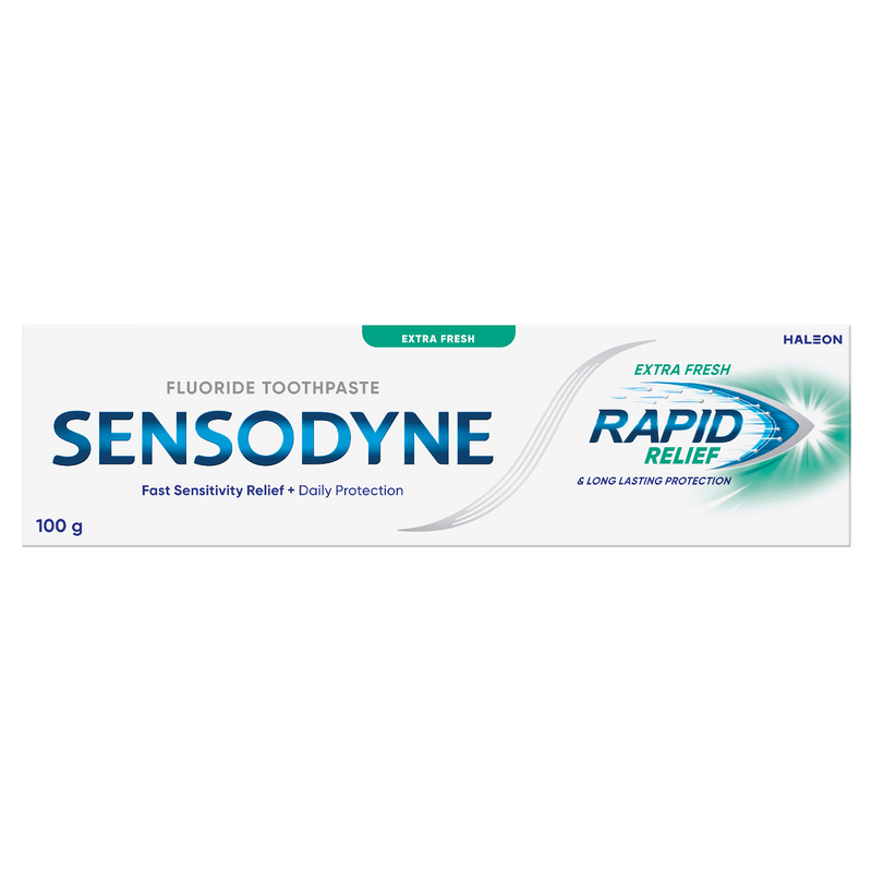 Sensodyne Rapid Relief Extra Fresh Sensitivity Toothpaste 100g