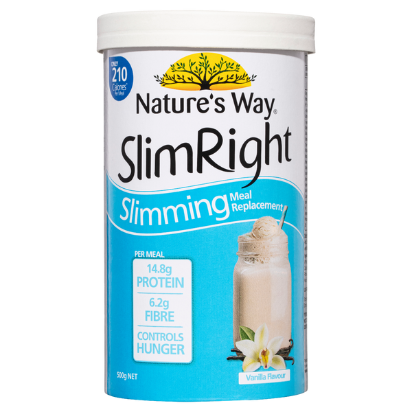 SlimRight Slimming Meal Replacement Vanilla 500g