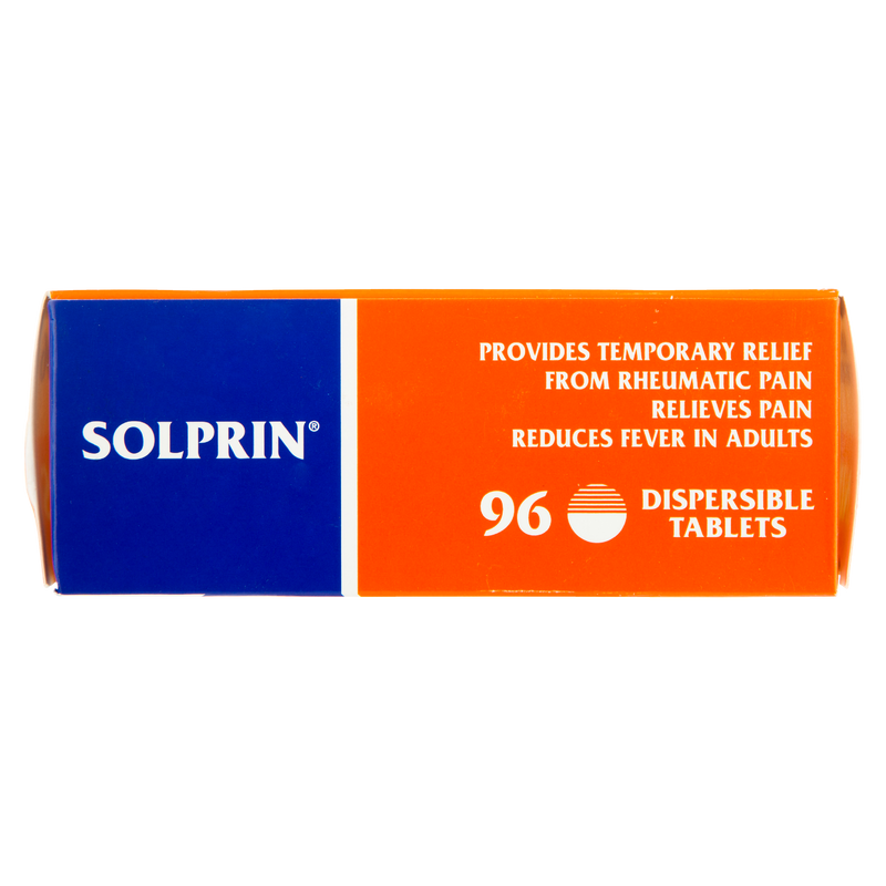 Solprin Aspirin 300mg 96 Tablets