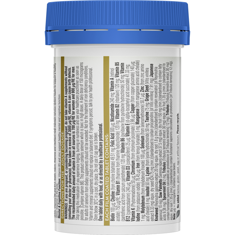 Swisse Ultivite Men's High Potency Multivitamin 40 Tablets