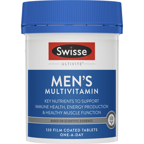 Swisse Ultivite Men's Multivitamin 120 Tablets