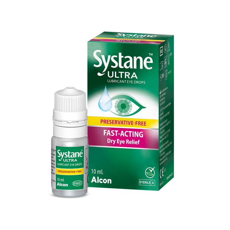 Systane Ultra Lubricant Eye Drops Preservative-Free 10ml