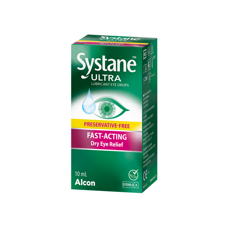 Systane Ultra Lubricant Eye Drops Preservative-Free 10ml