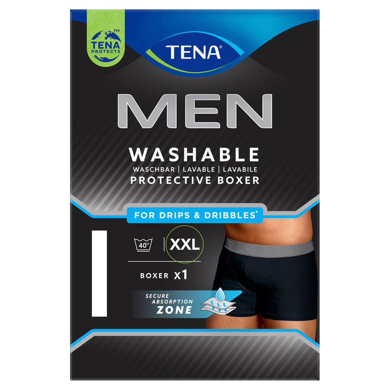 TENA Men Washable Protective Boxer Extra Extra Large (XXL) 1 Pack