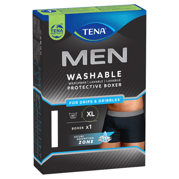 TENA Men Washable Protective Boxer Extra Large (XL) 1 Pack