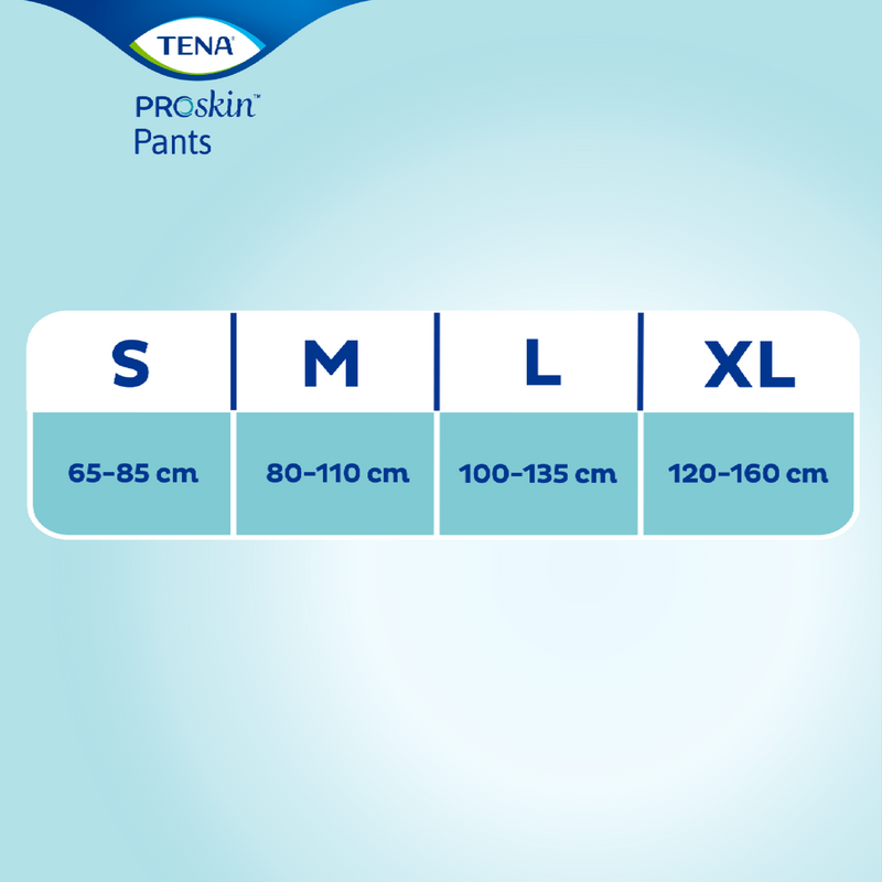 TENA ProSkin Pants Super Medium (M) 12 Pack