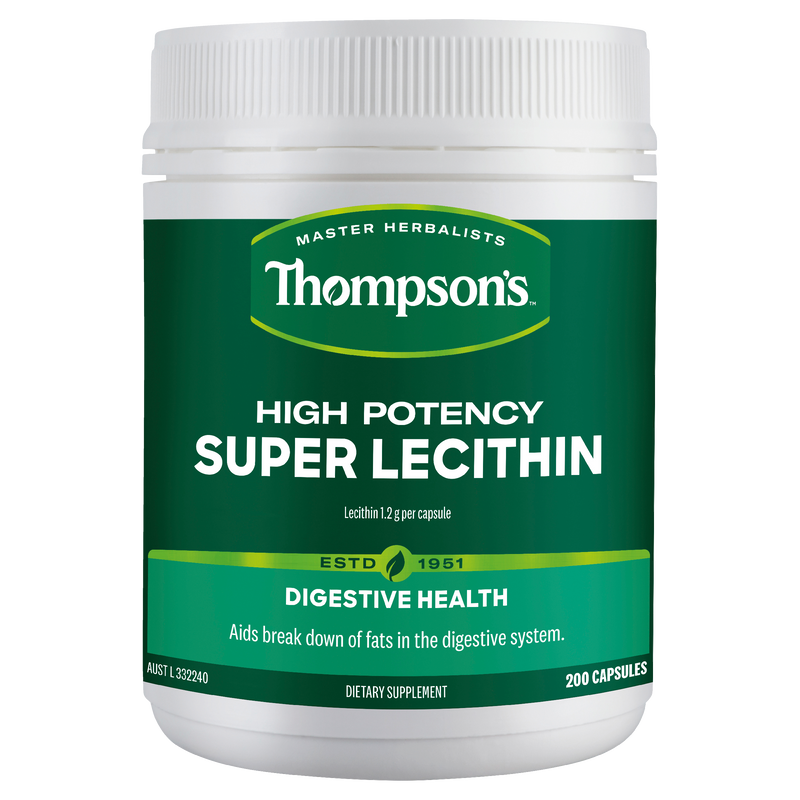 Thompson's High Potency Super Lecithin 200 Capsules