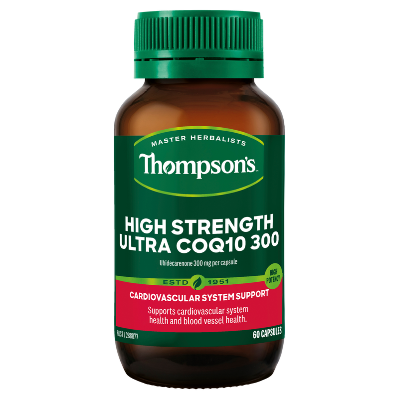 Thompson's High Strength Ultra CoQ10 300 60 Capsules