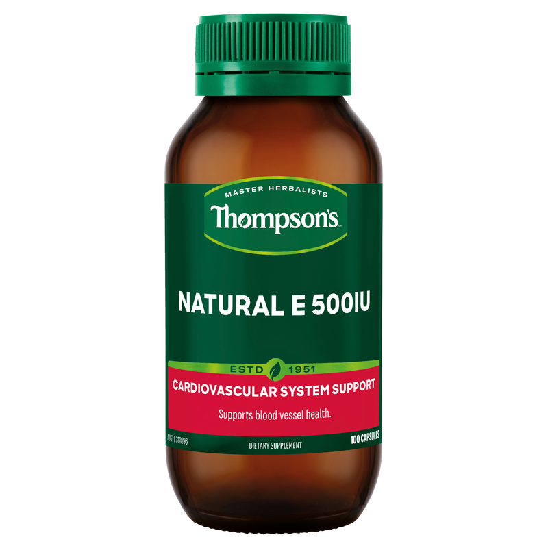 Thompson's Natural E 500IU 100 Capsules