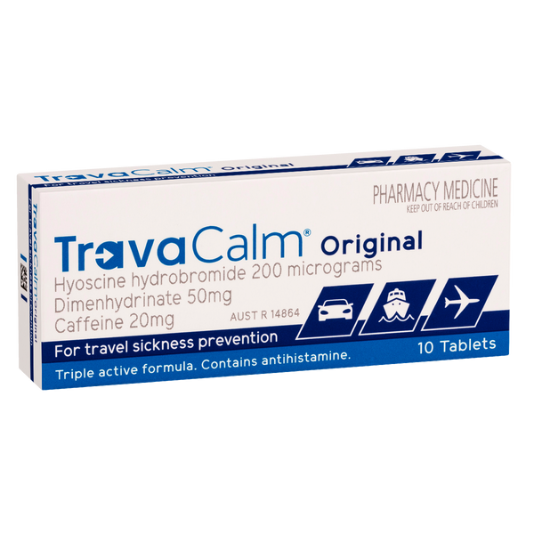 TravaCalm Original 10 Tablets