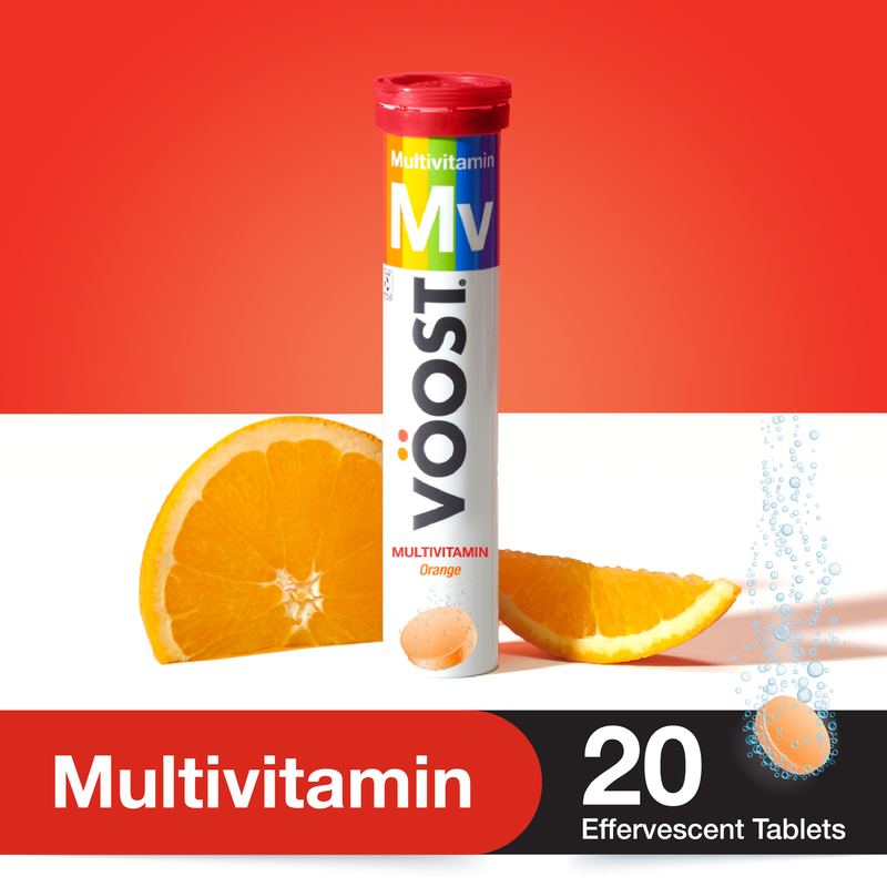 VÖOST Multivitamin Orange 20 x Effervescent Tablets