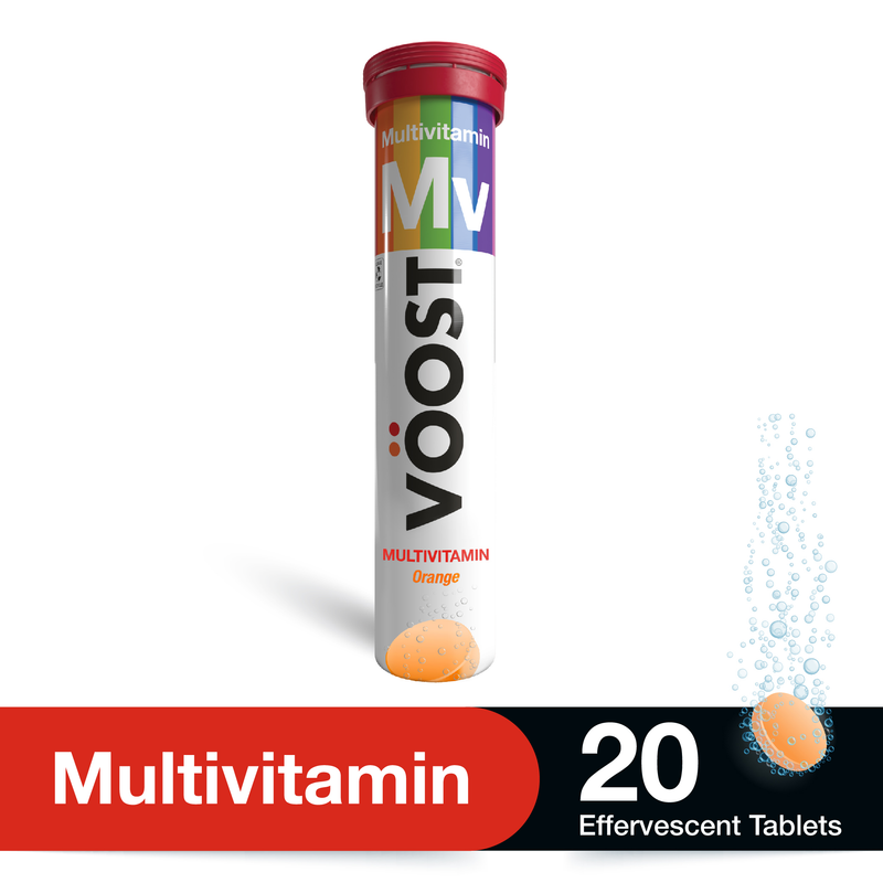 VÖOST Multivitamin Orange 20 x Effervescent Tablets
