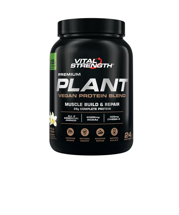 Vitalstrength Premium Plant Vegan Protein 1kg Vanilla